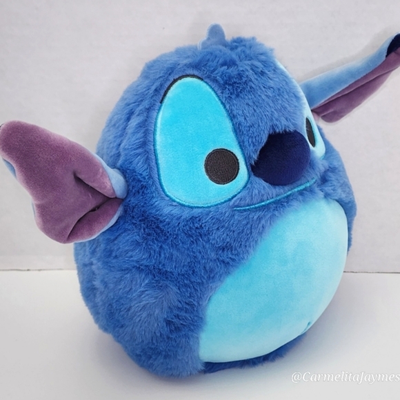 STITCH 💙 8" Blue Stitch FuzzAMallow Disney's Lilo & Stitch Squishmallow NWT - Picture 6 of 9